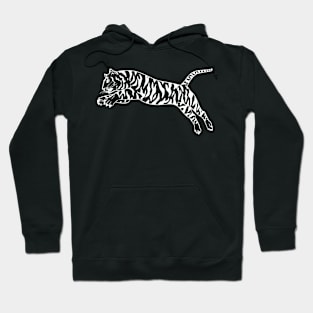 White tiger Hoodie